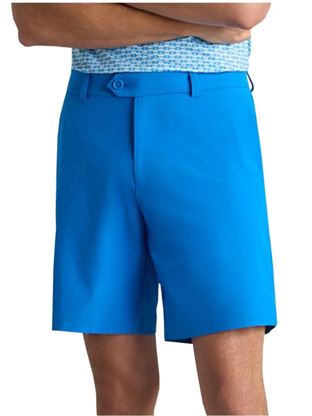 G/FORE Men's Maverick 4-Way Stretch Golf Shorts 9.5” size 32 in Blue